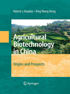 cover image of Agricultural Biotechnology in China